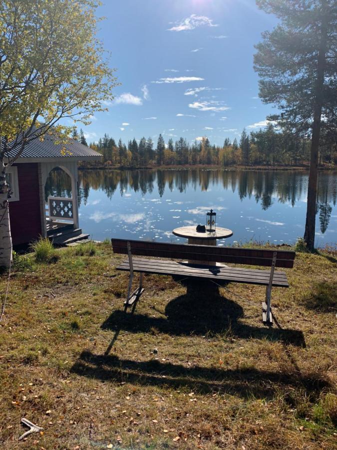 Off-Grid Cabin In Nattavaara Lapland Экстерьер фото