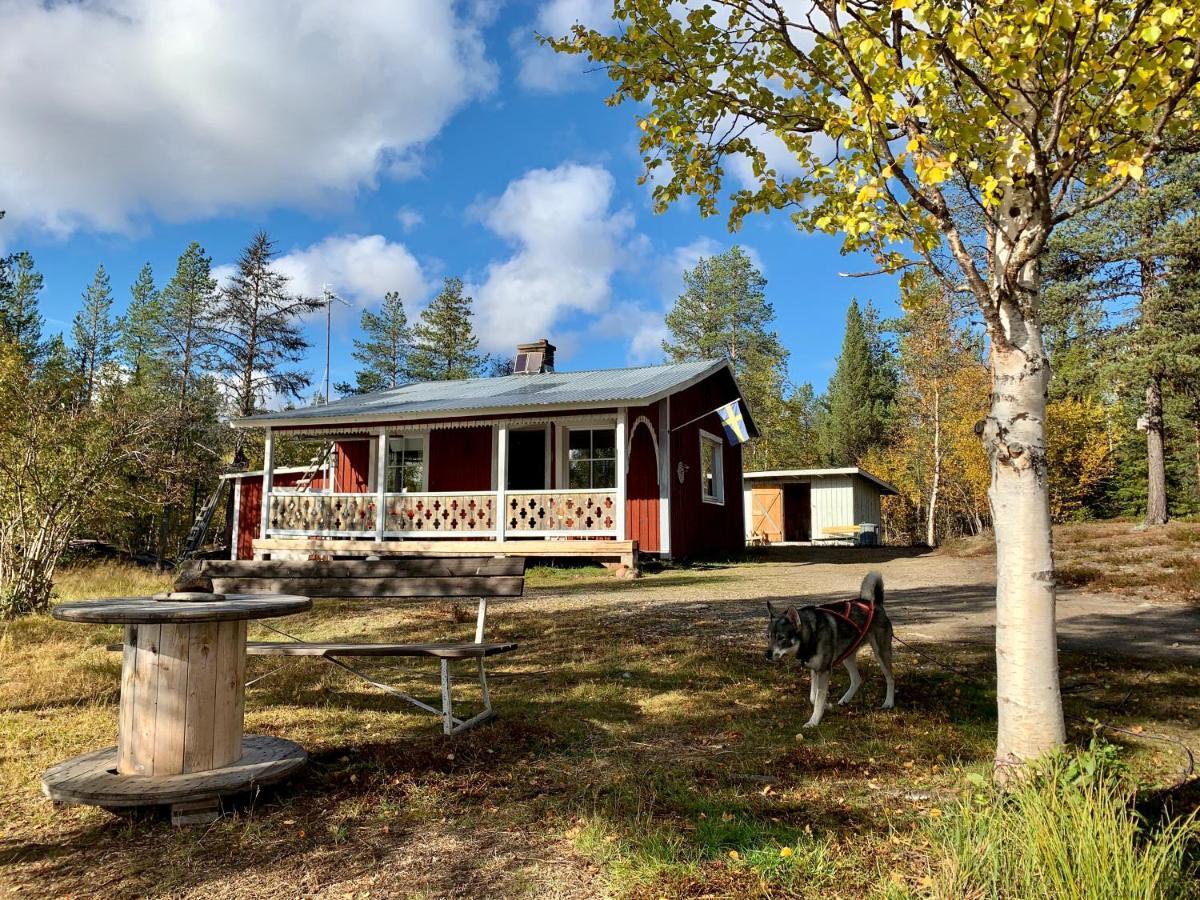 Off-Grid Cabin In Nattavaara Lapland Экстерьер фото