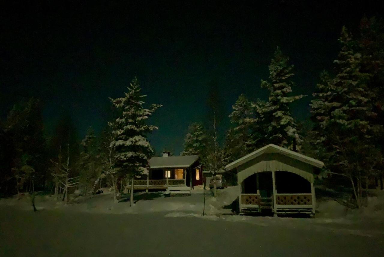 Off-Grid Cabin In Nattavaara Lapland Экстерьер фото